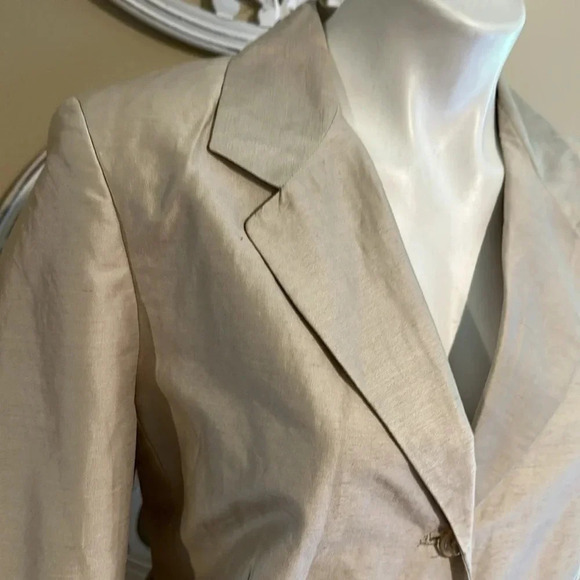 Amanda Smith 56%linen women blazer - Picture 3 of 10
